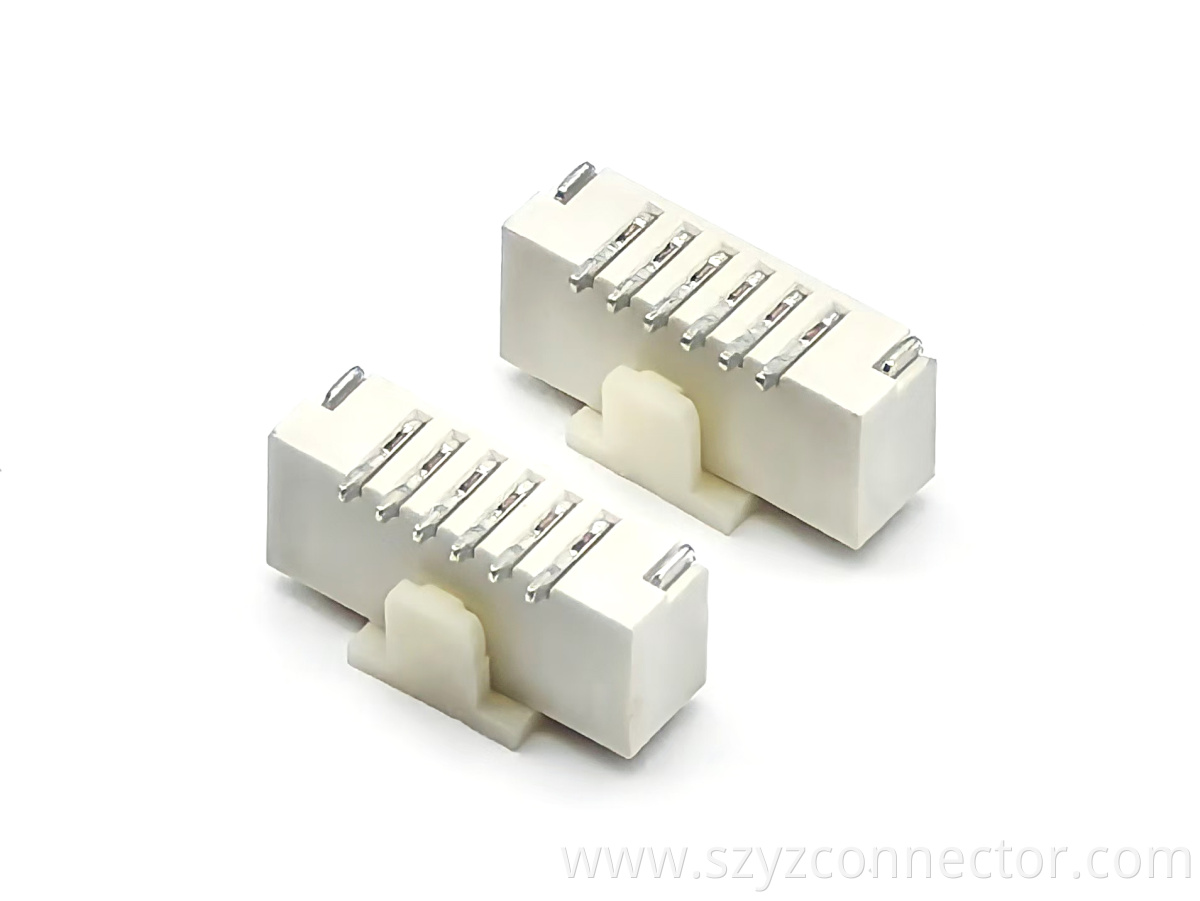 1.0mm Wafer Vertical SMT Type Pin header Connector LCP 6P